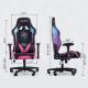 AutoFull Gaming Chair PU Leather Racing Style Computer Chair, Lumbar Support E-Sports Swivel Chair, AF075RPU Multicolor