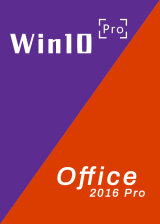 MS Windows10 PRO OEM + MS Office2016 Professional Plus CD Keys Pack