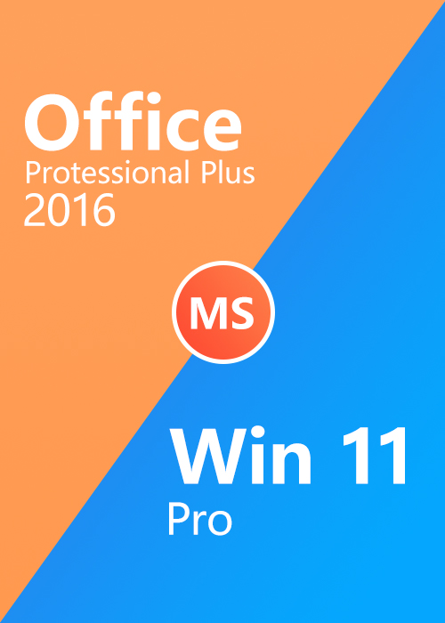 Windows 11 Pro OEM+Office 2016 Pro Plus CD Key Pack, Vip-Scdkey 