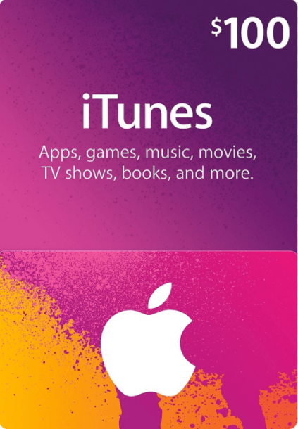Official Apple iTunes Gift 100 USD Apple iTunes Gift 100 USD