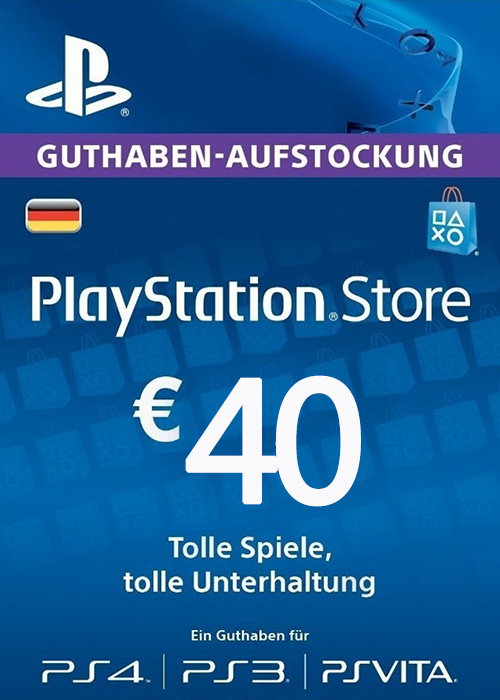Official Play Station Network 40 EUR DE Play Station Network 40 EUR DE