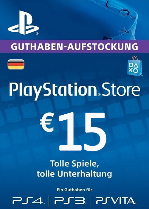 Official Play Station Network 15 EUR DE Play Station Network 15 EUR DE