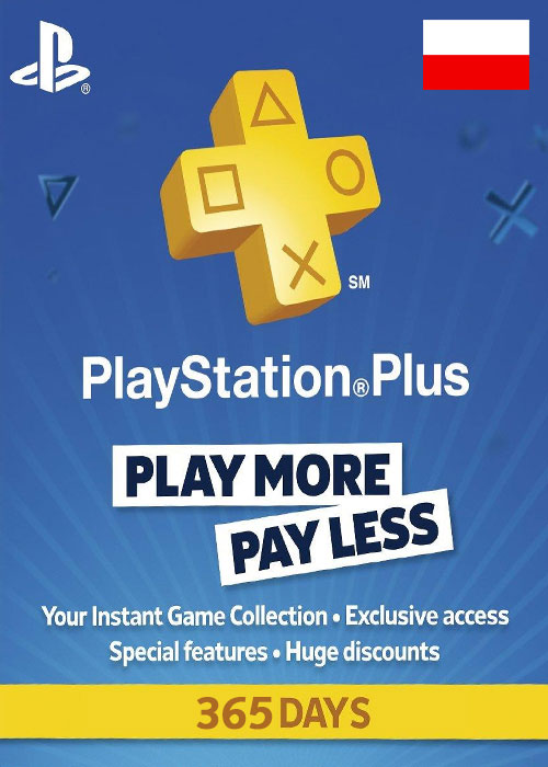Official Playstation Plus 365 Days Poland Playstation Plus 365 Days Poland