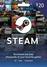 vip-scdkey.com, Steam Gift Card 20 USD Official Steam Gift Card 20 USD
