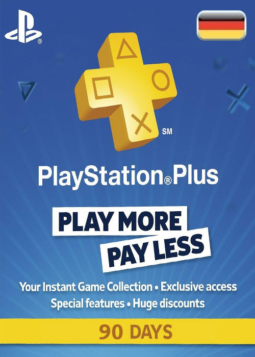 Official Playstation Plus 90 Days DE Playstation Plus 90 Days DE