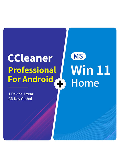 CCleaner Professional For Android 1 Device 1 Year CD Key Global+MS Win 11 Home  Pack