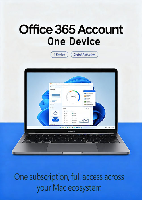 MS Office 365 Account Global 1 Device, Vip-Scdkey 