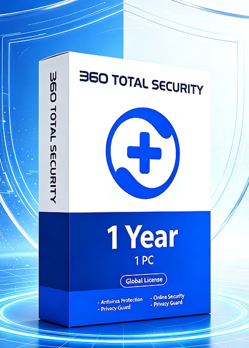 vip-scdkey, 360 Total Security 1 year 1 PC Global