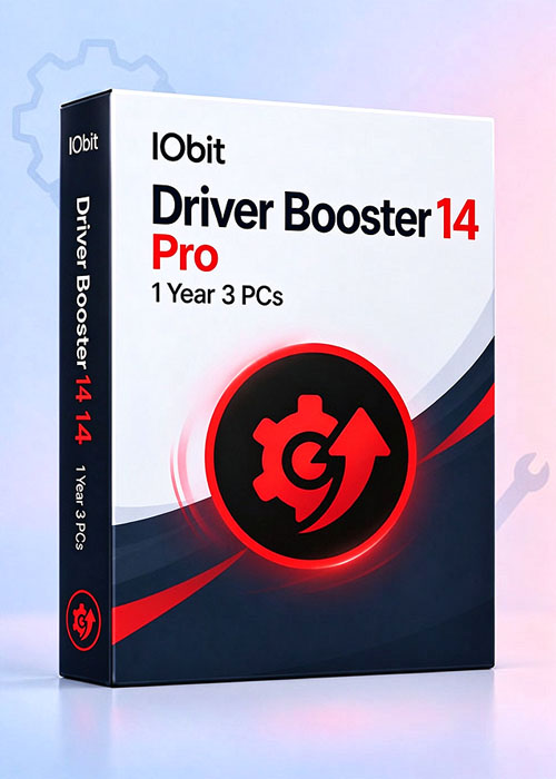 vip-scdkey, IObit Driver Booster 14 Pro 1 Year 3 PCs CD Key Global