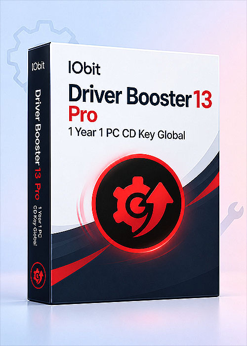 vip-scdkey, IObit Driver Booster 13 Pro 1 Year 1 PC CD Key Global