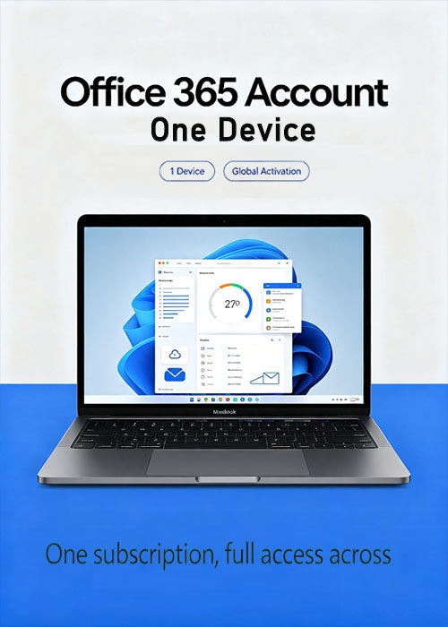 MS Office 365 Account Global 1 Device, Vip-Scdkey 