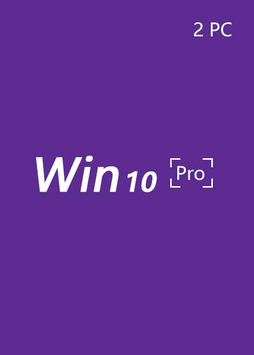 MS Win 10 Pro OEM Global KEY (2 PC)（Sale）