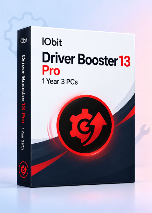 vip-scdkey, IObit Driver Booster 13 Pro 1 Year 3 PCs CD Key Global